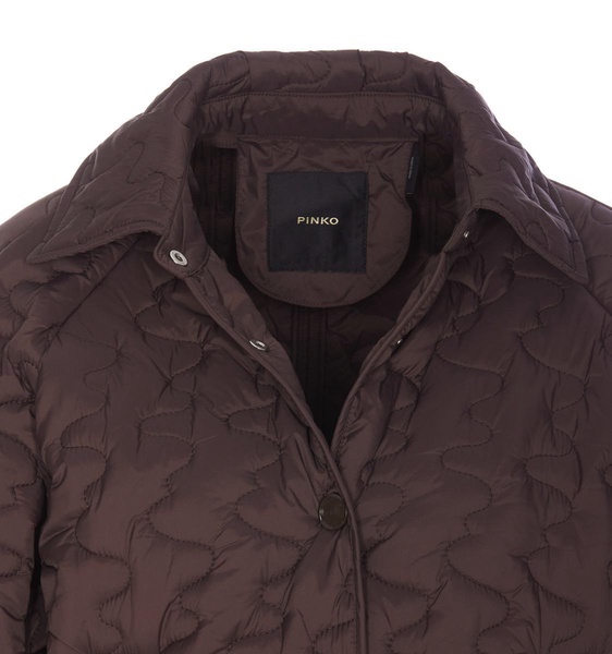 Quilted Straight Hem Jacket