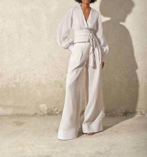 la costa top in off white