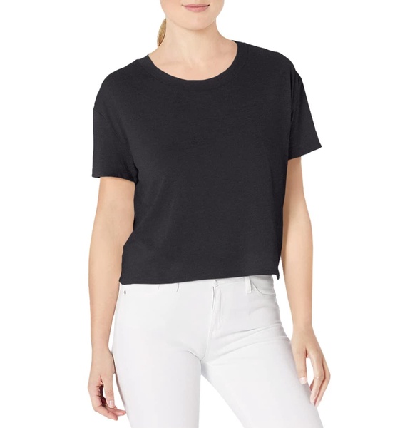 Alternative Women's Cropped T shirt, Headliner Vintage Cropped Tee