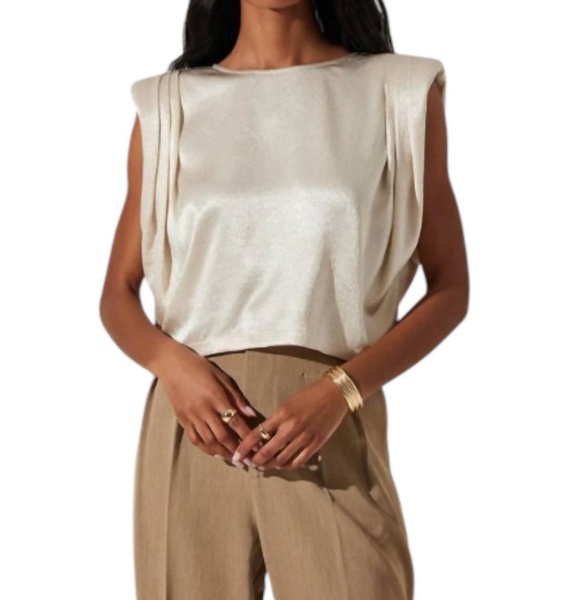 isola top in cream