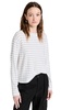 Vince Women's Striped Long Sleeve Pullover