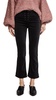 AG Adriano Goldschmied Women's Jodi Crop Velvet Lace Up