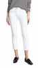 prima roll-up jeans in white