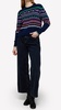 elsie pop crew sweater in hello sailor