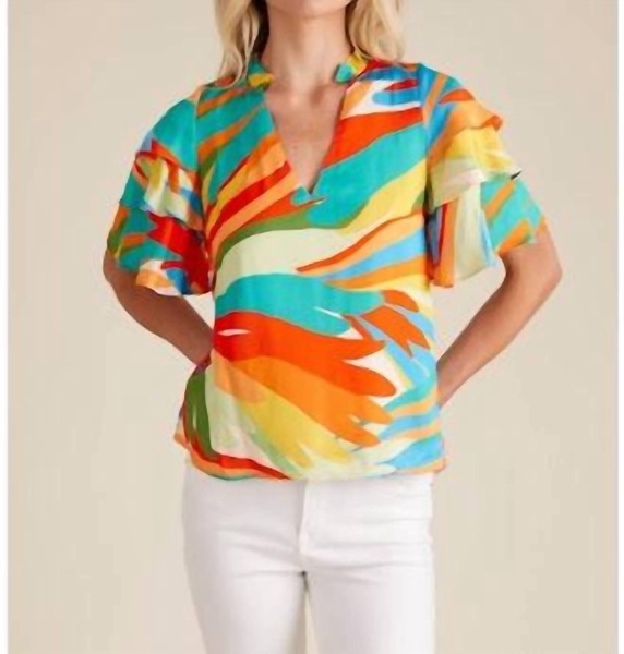 sandra blouse in multicolor