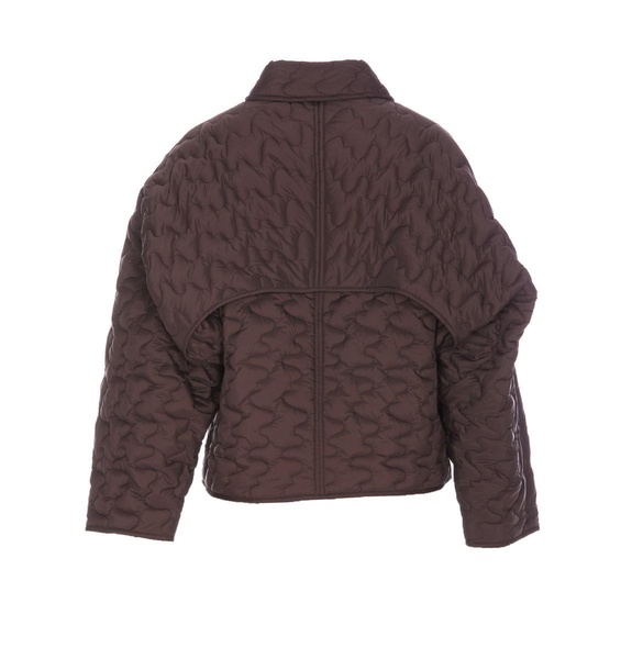 Quilted Straight Hem Jacket