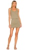 Ruched Tank Dress