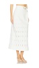 Jay Textured Midi Skirt