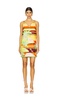 Palm Island V Neck Mini Dress