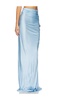 Long Jersey Draped Skirt