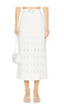 Jay Textured Midi Skirt