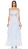 Long Corset Evening Dress