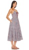 VESTIDO MIDI FREE PEOPLE GOING STEADY