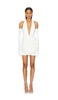 Camellia Blanc Rose Mini Dress