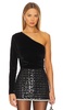 One Shoulder Cropped Top