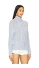 Elsa Paillette Cable Sweater