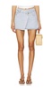 Denim Wrap Skirt