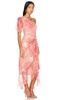 One Shoulder Midi Dress