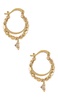 Embellished Hoop Earrings