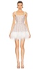 Mademoiselle Beaded Mini Dress
