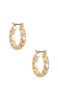 Twist Hoop Earrings