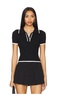 Katrina Knit Polo Top