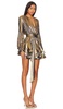 Bedouin Metallic Mini Dress