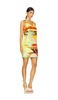 Palm Island V Neck Mini Dress