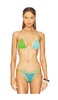 The Crochet Triangle Bikini Top
