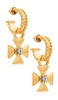 Crossed Up Earring