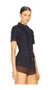 BLUSA JEANS COM COLARINHO BROOKE