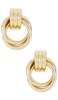 Interlocking Hoop Earrings