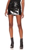 Recycled Leather Liv Mini Skirt