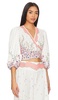 x REVOLVE Asia Cropped Blouse