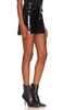 Recycled Leather Liv Mini Skirt