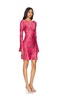 ROBE MINI EN SATIN