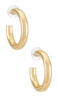 Dalilah Medium Tube Hoop Earrings