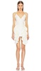 x REVOLVE Pearl Ruffle Top