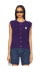 East Sleeveless Cardigan