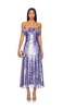 Braelynn Mesh Sequin Midi Dress
