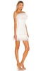 Lola Blanc Mini Feather Dress