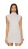 Cashmere Sleeveless Roll Neck Top