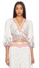 x REVOLVE Asia Cropped Blouse