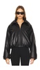Leather Bomber Jacket