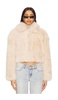 Crop Faux Fur Jacket