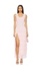 Donzetta Knit Fringe Dress