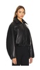 Leather Bomber Jacket