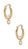Embellished Hoop Earrings