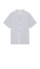Vacation Stripe Short Sleeve Shirt