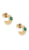 Contemporary Textured Small Hoops